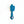 Wandklok Petrol Blauw