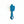 Wandklok Petrol Blauw