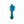 Wandklok Petrol Blauw