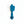 Wandklok Petrol Blauw