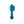 Wandklok Petrol Blauw