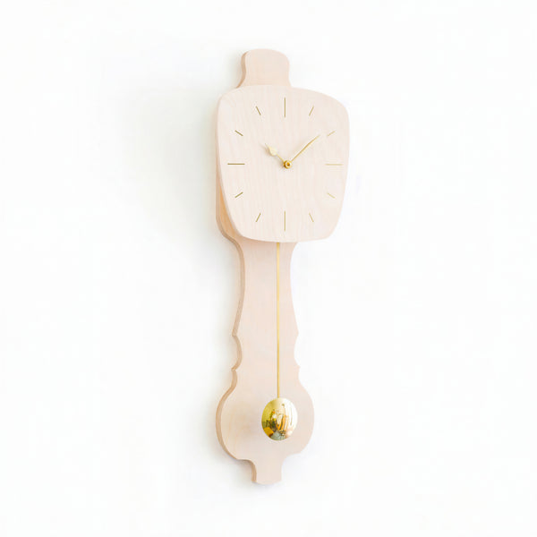 Wandklok Blank Hout