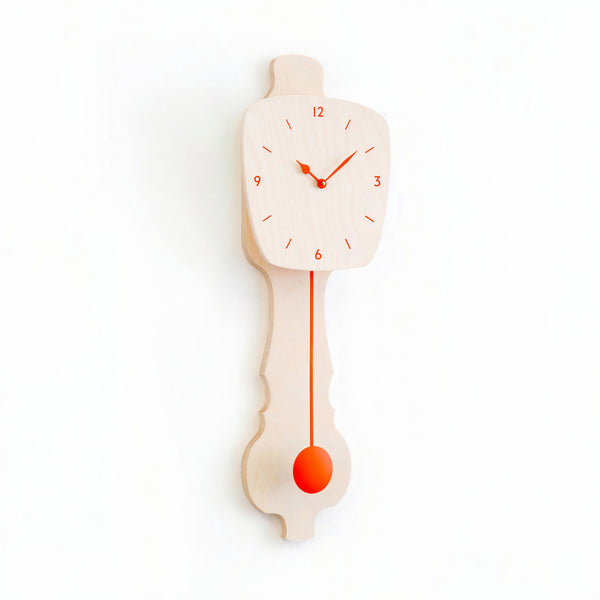 Wandklok Blank Hout