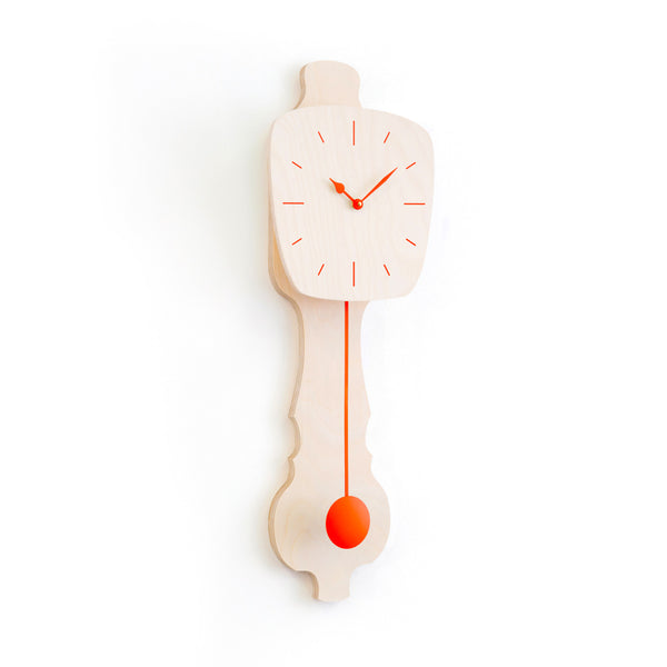Wall Clock Blank Wood