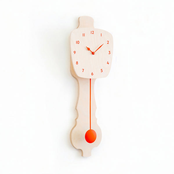 Wandklok Blank Hout