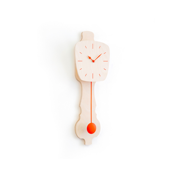 Wall Clock Blank Wood