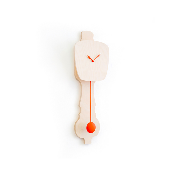 Wall Clock Blank Wood
