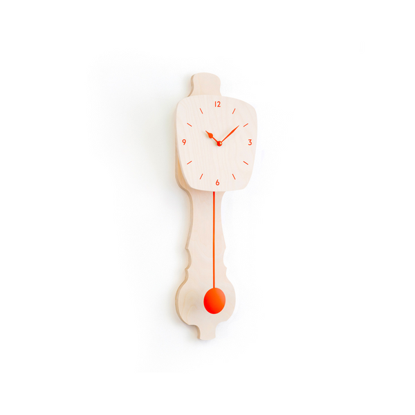 Wall Clock Blank Wood