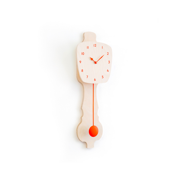 Wall Clock Blank Wood