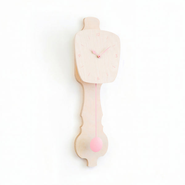 Wandklok Blank Hout