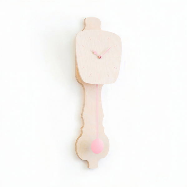 Wandklok Blank Hout