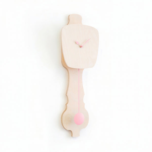 Wandklok Blank Hout