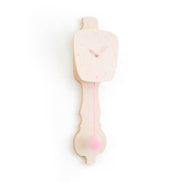 Wall Clock Blank Wood