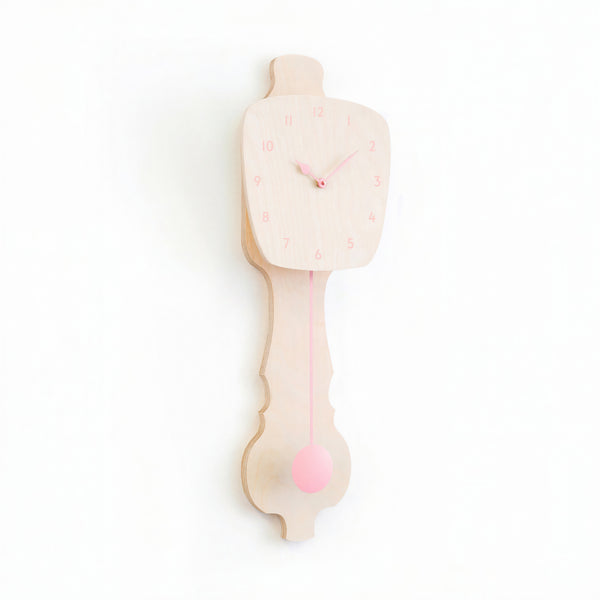 Wandklok Blank Hout