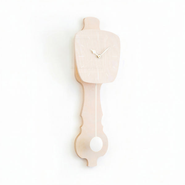 Wandklok Blank Hout