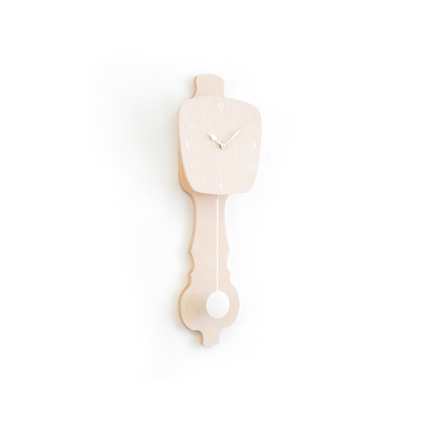 Wall Clock Blank Wood