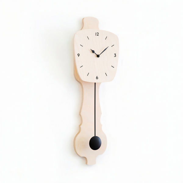 Wandklok Blank Hout