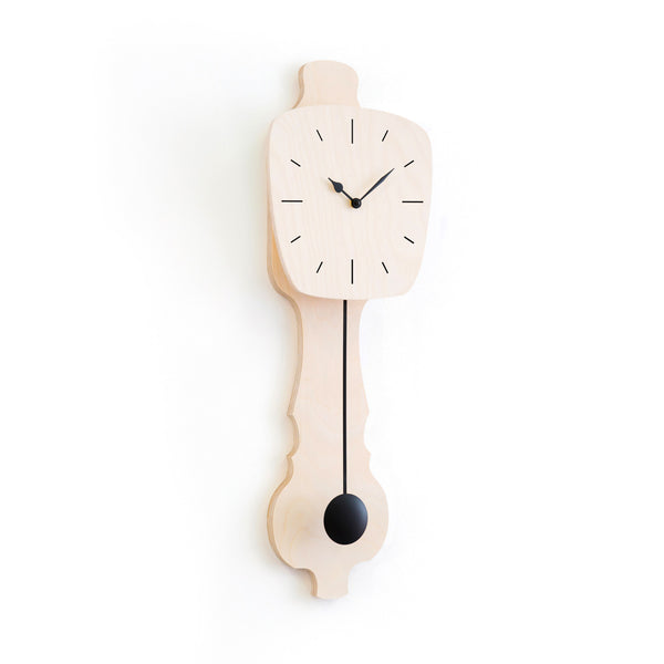 Wall Clock Blank Wood