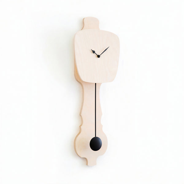 Wandklok Blank Hout