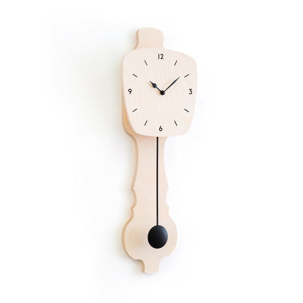 Wall Clock Blank Wood