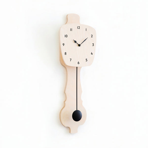 Wandklok Blank Hout