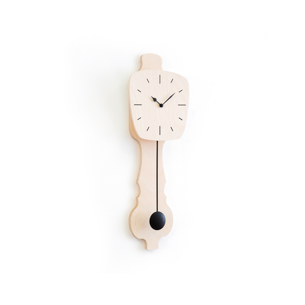 Wall Clock Blank Wood