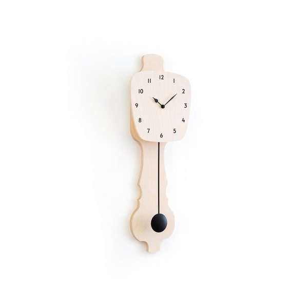 Wall Clock Blank Wood