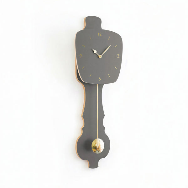 Horloge Murale Pierre Grise