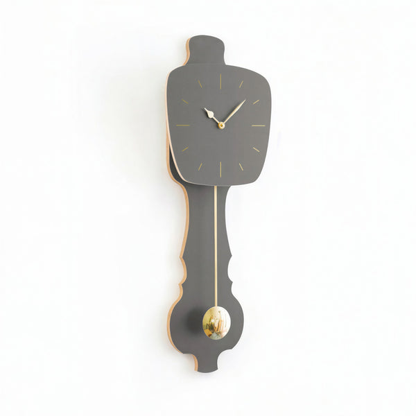 Horloge Murale Pierre Grise