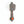 Wall Clock Stone Gray