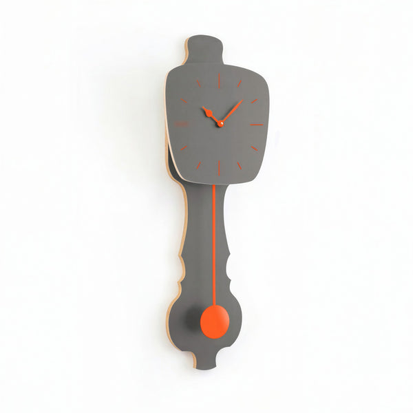 Horloge Murale Pierre Grise