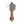 Wall Clock Stone Gray