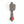 Wall Clock Stone Gray