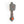 Wall Clock Stone Gray