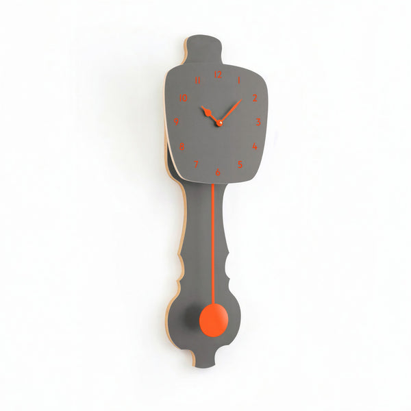 Horloge Murale Pierre Grise