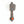Wall Clock Stone Gray