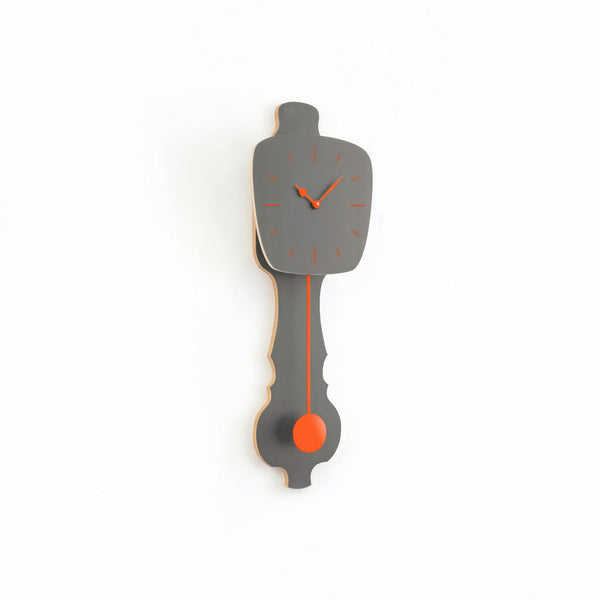 Horloge Murale Pierre Grise