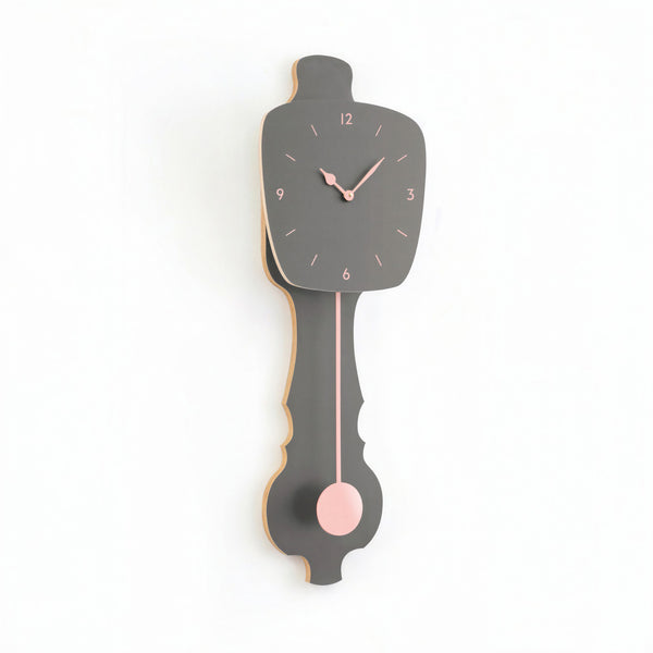 Horloge Murale Pierre Grise