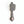 Wall Clock Stone Gray