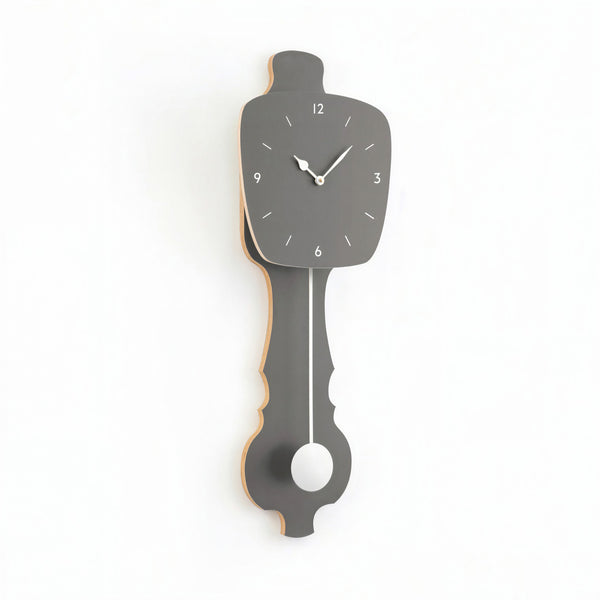 Horloge Murale Pierre Grise