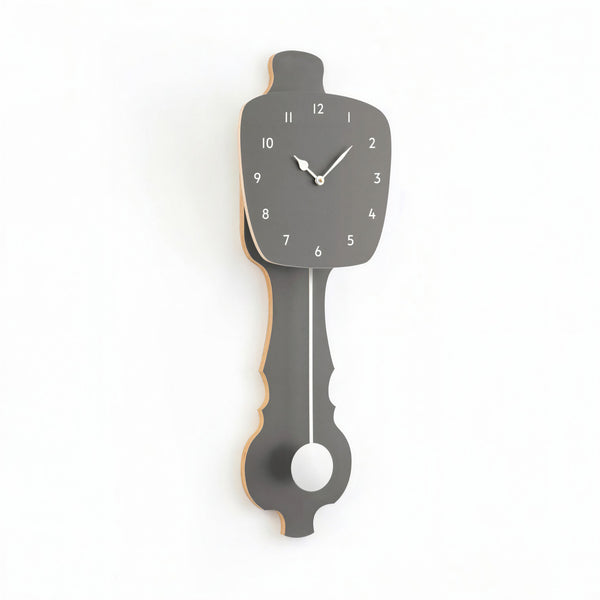 Horloge Murale Pierre Grise