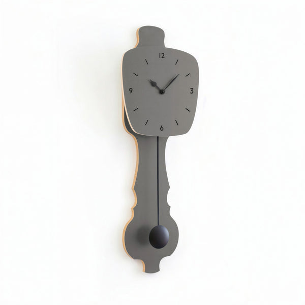 Horloge Murale Pierre Grise