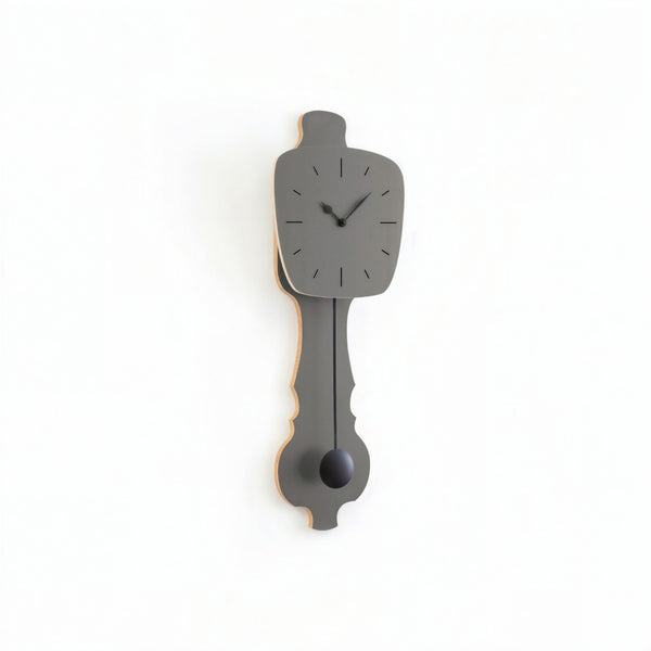 Horloge Murale Pierre Grise
