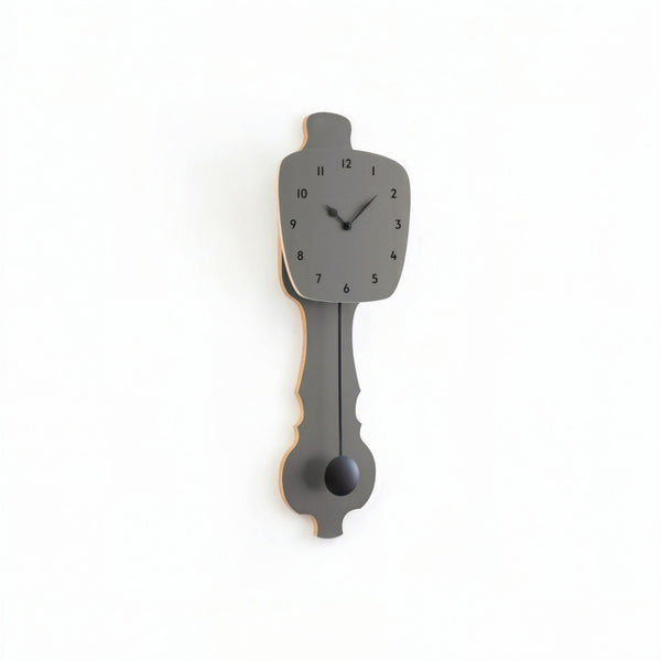 Horloge Murale Pierre Grise