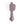 Wall Clock Lavender Gray
