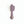 Wall Clock Lavender Gray