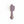 Wall Clock Lavender Gray