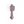 Wall Clock Lavender Gray