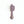 Wall Clock Lavender Gray