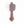 Wall Clock Lavender Gray